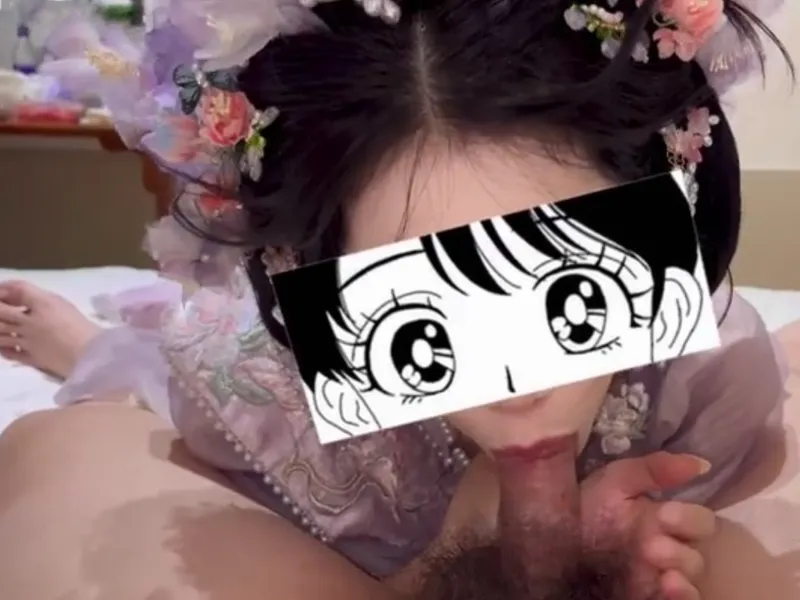 Gái xinh trong bộ đồ cô con gái mút cục thịt cực đã